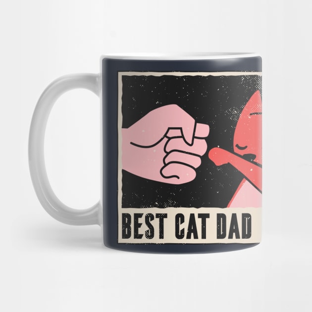 Best cat dad ever by Midoart